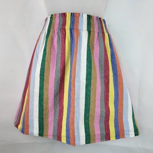 J Crew Factory Stripe Skirt